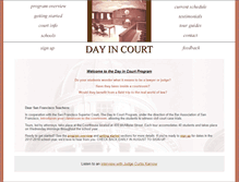 Tablet Screenshot of dayincourt.org